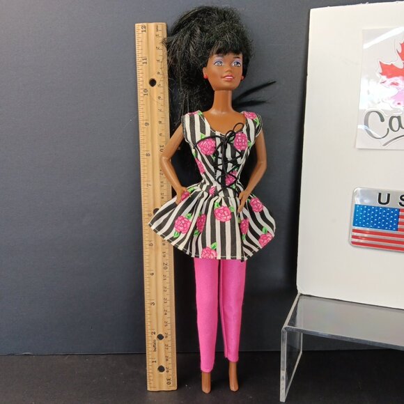 Vintage Mattel Barbie Black African American 1987 Twist And Turn Waist 1966 - Picture 6 of 16